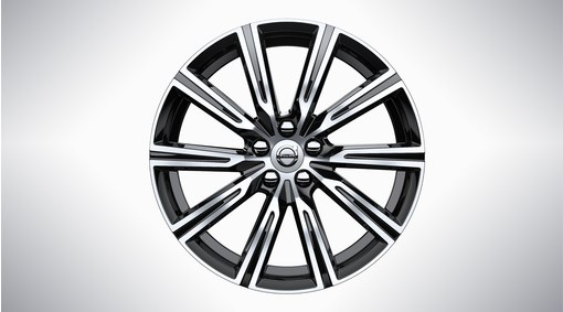 19" 10 radios Black Diamond Cut - 1010