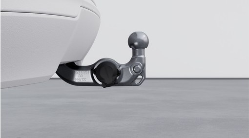 Bola de remolque, retráctil