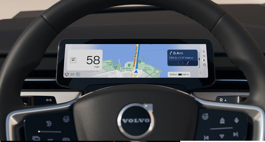 La pantalla central de 14.5"